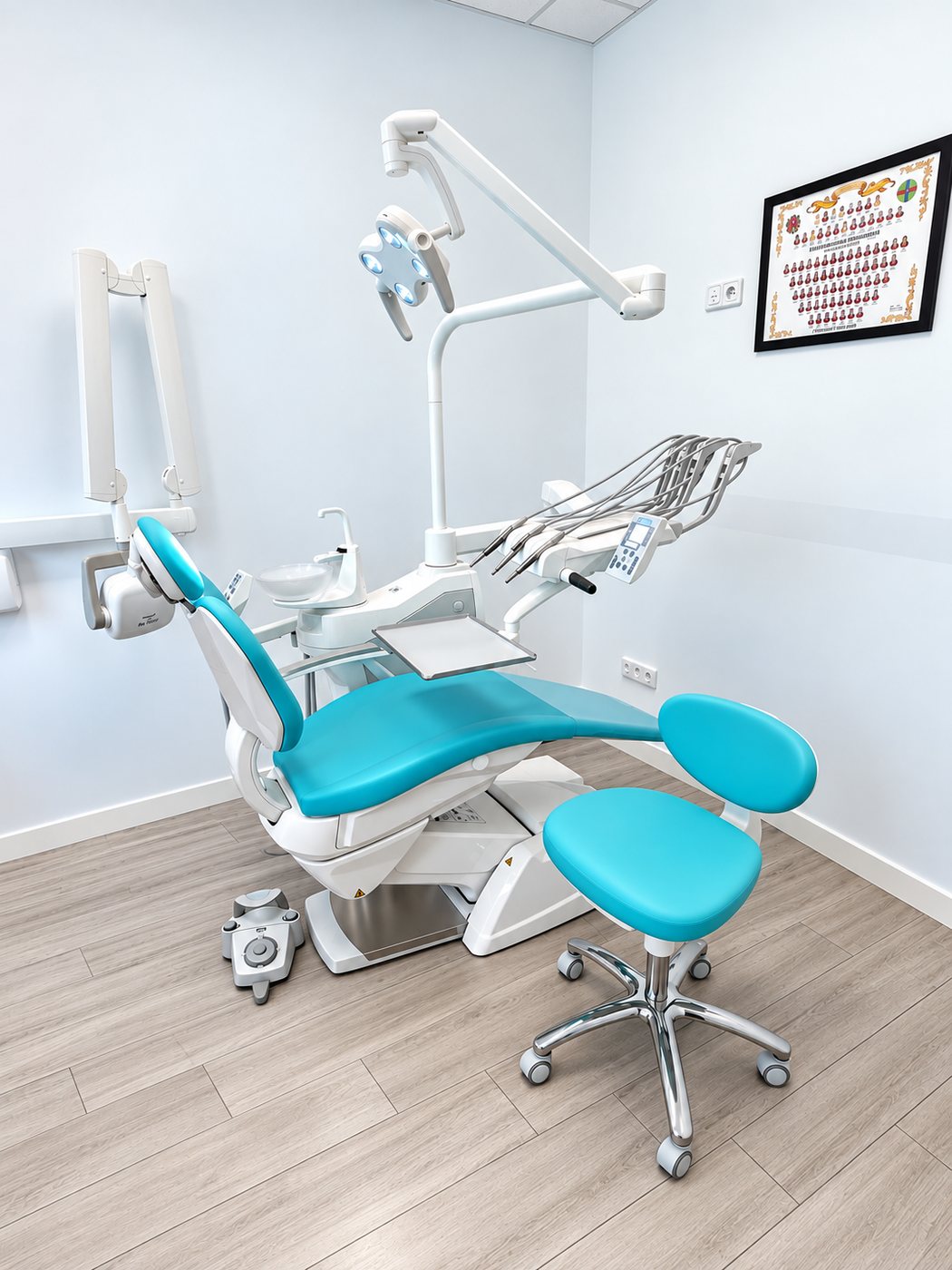 Sillón dental instalado por SETEDENT
